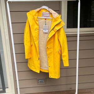 Hunter Bright Yellow Waterproof Jacket